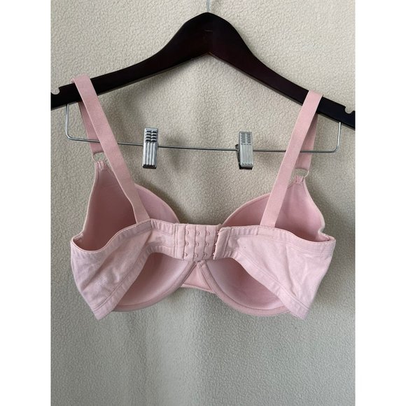 FOTL Pink Full-Coverage T-Shirt Bra - 34DD - Picture 4 of 9